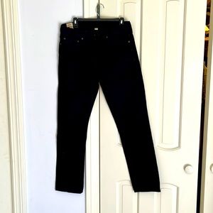 JCREW 770 Black Jeans 31/32 Kaihara Denim